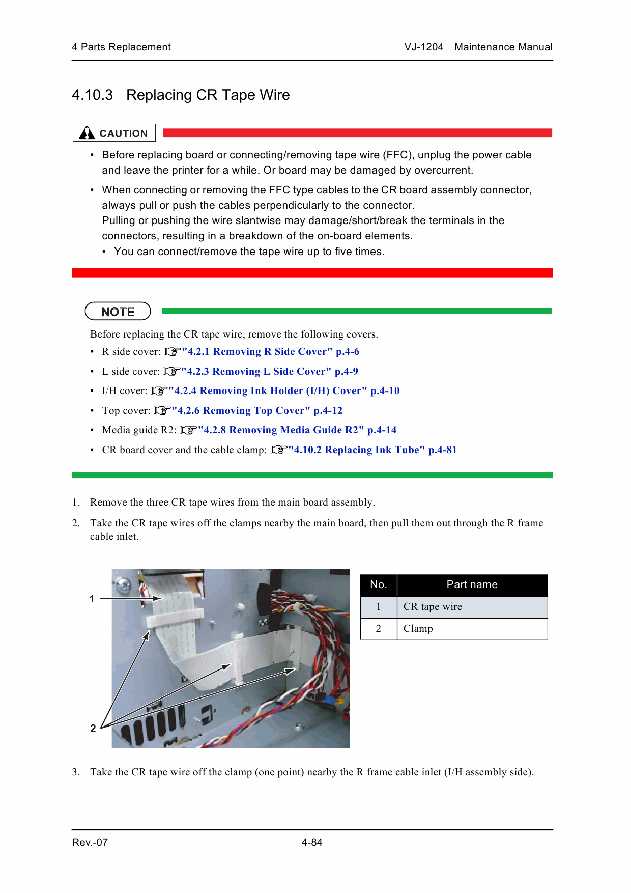 MUTOH ValueJet VJ 1204 Service and Parts Manual-4